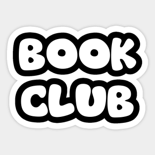 Book Club Sticker